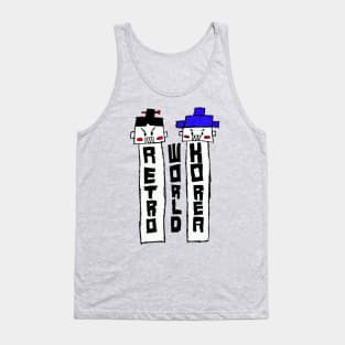 Retro World Korea - Chicken Scratch Style Tank Top